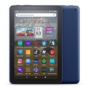 All-new Fire HD 8 tablet, (2022 release), Black - $54.99 + F/S - Amazon