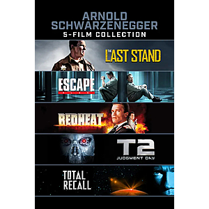 5 and 10 Movie iTunes Movie Bundles as low as $14.99 and $2.50 per movie, Classic 80s, Action 2000s, and more