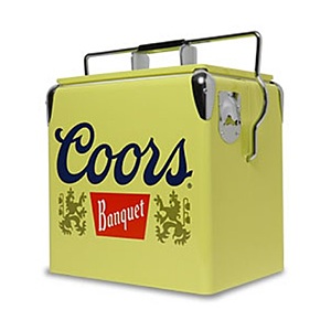 14-Qt Koolatron Coors Banquet Beer Retro Insulated Stainless Steel Ice Chest Cooler w/ Bottle Opener $45.81 + Free Shipping