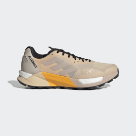 adidas Men's Terrex Agravic Ultra Trail Running Shoes (San / White / Gold) $56 + Free Shipping