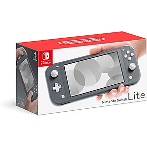 Nintendo Switch Lite Console + $20 Amazon, Best Buy or GameStop Gift Credit $199 + Free Shipping