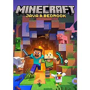 Minecraft: Java Edition and Bedrock Edition (Digital) $20.89
