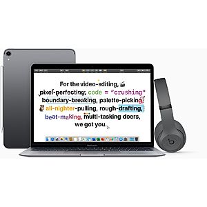 2019 MacBook Air + Beats Studio 3 Wireless = $999 + Tax (STUDENT DEAL)