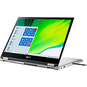 Acer Spin 3 Touchscreen 2-In-1 Laptop: i7 1165G7, 13.3" IPS, 16GB RAM, 512GB SSD $600 + Free S/H