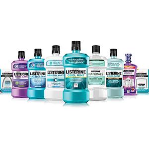 Select Listerine Products for cheap or free after Coupon, Walgreens rewards, and $10 Johnson & Johnson Rebate $25.16