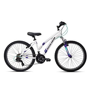 Huffy Bikes: 24'' RTT Women's Mountain Bike (White) $79 + Free Shipping