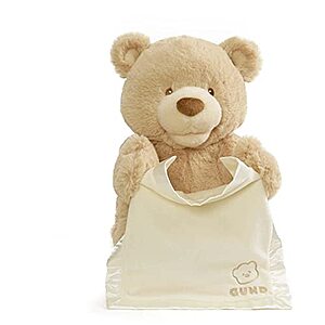 GUND Peek-A-Boo Teddy Bear 11.5" $23.99 @Amazon $23.98