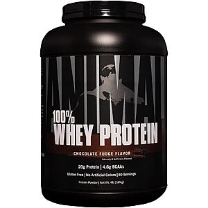4lb Chocolate Animal 100% Whey Protein Powder – Whey Blend for Pre- or Post-Workout, Recovery or an Anytime Protein Boost– Low Sugar – Chocolate, 4 lb $31.05