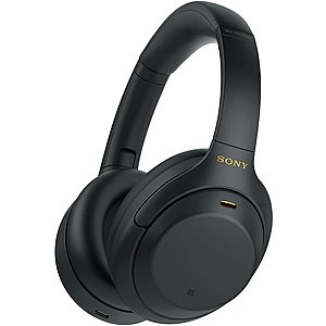 Sony WH-1000XM4 Wireless Industry Leading Noise Canceling Overhead Headphones with Mic for Phone-Call and Alexa Voice Control $248 + Free S&H w/AMEX -YMMV