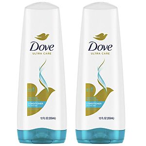 Walgreens: 12-Oz Dove Shampoo & Conditioner (Various Scents) 2 for $3.20 ($1.60 each) + Free Store Pickup on Orders $10+