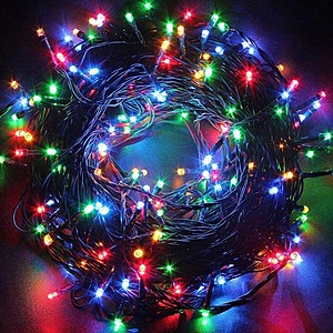 Twinkle Star 66' Multicolored 200 LED Christmas Lights $9.87 + Free Shipping w/ Prime or Orders $25+