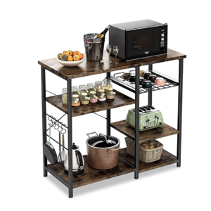 ODK 3-Tier Coffee Bar Table & Kitchen Bakers Rack for $79.99 + Free Shipping
