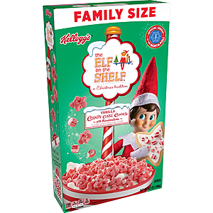 Kellogg's The Elf on the Shelf Breakfast Cereal @ Walmart $1 or free if you find the box with a coupon - $1