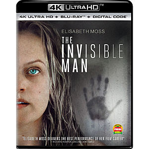 4K & Blu-ray Movies: The Invisible Man, Yesterday & More $8.80 Each + Free Shipping