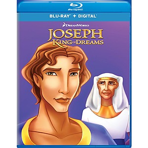 Blu-rays: Joseph: King of Dreams (Blu-ray + Digital), The Prince of Egypt (Blu-ray + Digital),The Road to El Dorado (Blu-ray + Digital) $4.79 Each & More + Free Shipping