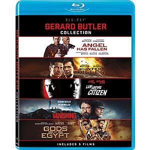 Blu-ray Collections: Gerard Butler 5-Film Collection (Blu-ray) $9.35 & More + Free S&H
