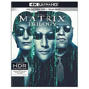 The Matrix Trilogy (4K Ultra HD + Blu-ray) $21.24 + Free Shipping