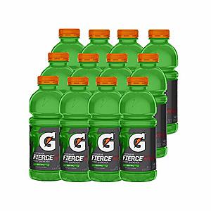 12-Pack 20-Oz Gatorade Thirst Quencher Bottles (Green Apple) $6.40 w/ S&S + Free S&H