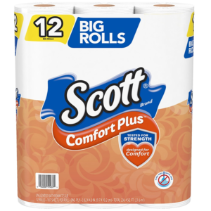 12-Pk ComfortPlus Big Rolls Toilet Paper $2.75 + Free Store Pickup ($10 Minimum Order) Walgreens