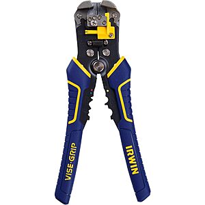 IRWIN VISE-GRIP Wire Stripper, 2 inch Jaw, Cuts 10-24 AWG $19.99 at Amazon