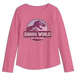 Jumping Beans: Girls' Jurassic World Long-Sleeve Tee (4-6X) $2.65, Baby Easter Bodysuit & Pants Set $3.40 & More + Free Shipping $49+