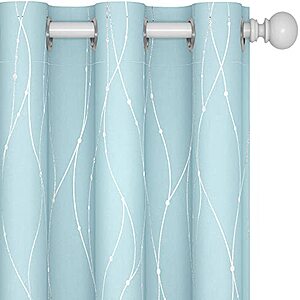 2-Pack Deconovo Thermal Insulated Blackout Curtains from $8.48 (Various Colors/Sizes) + Free Shipping w/ Prime or orders $35+