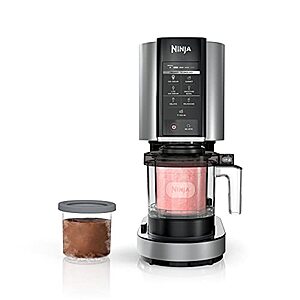 Ninja NC301 CREAMi Ice Cream Maker, with (2) Pint Containers & Lids, for $99.44 + Free Shipping w/ Prime