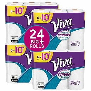 36-Ct Cottonelle Family Roll+ Bath Tissue + 24-Ct VIVA Big+ Roll Paper Towels $28.58 via Amazon w/ Free S&H