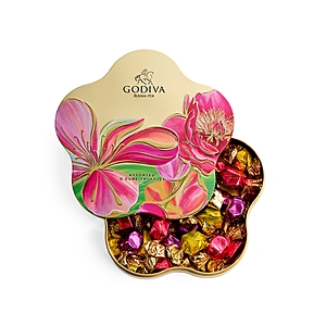 32-Pc Godiva Spring Assorted G Cube Chocolate Truffle Flower Tin $19.60 & More + Free Store Pickup at Macy's or FS on $25+