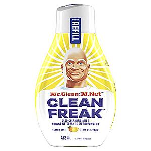16-Oz Mr. Clean Deep Cleaning Mist Multi-Surface Spray Refill (Lemon Zest) 4 for $7.90 ($1.98 each) w/ S&S + Free Shipping w/ Prime or Orders $25+