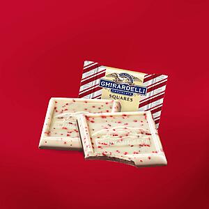 Select Amazon Prime Accounts: 20.99-Oz Ghirardelli Chocolate Squares Peppermint Bark $8.66 (YMMV) + Free Shipping w/ Prime or Orders $25+