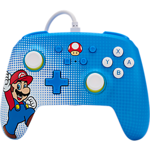 PowerA Enhanced Wired Controller for Nintendo Switch Mario Pop Art $13.99