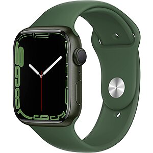 Apple Watch Series 7 45mm GPS w/ Aluminum Case (Clover Green) $379 + Free Shipping
