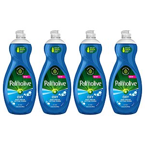 4-Pack 32.5-Oz Palmolive Ultra Dish Soap (Oxy Power Degreaser) $10.40 w/ Subscribe & Save