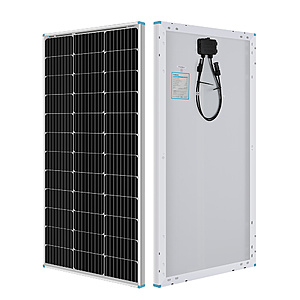 Renogy 100 Watt 12 Volt Monocrystalline Solar Panel (Compact Design) $79.04 Free Shipping