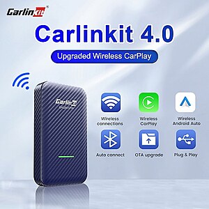 2022 Carlinkit4.0 CPC200-CP2A Wireless Carplay and Android Auto for $45 Shipped! Unlock wireless on your existing wired Carplay + Android Auto head unit!