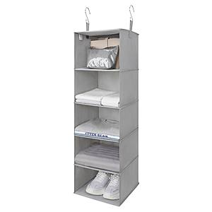 GRANNY SAYS 5-Shelf Hanging Closet Organizer from $9.49-10.44 + FSSS