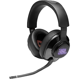 JBL Quantum 400 Wired Over-Ear Gaming USB Headphones with USB (Black) $40 + Free Shipping