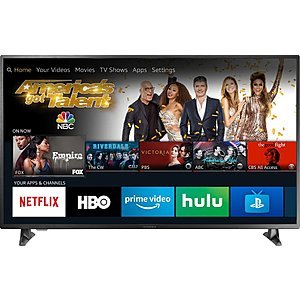 Insignia™ 55” Class – LED 2160p – Smart 4K UHD TV with HDR – Fire TV Edition NS-55DF710NA19 + Free Amazon Echo Dot + FS @ Best Buy $299.99