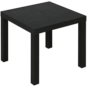 Ameriwood Home Parsons Modern End Table (Black) $15 + FS w/ Prime or Walmart+