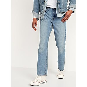 Old Navy Men's Twill Five-Pocket Pants, Straight Rigid Jeans or Women's Jeans $10 | Adult Thermal-Knit Tees $6 + FS ** valid 11/27 **