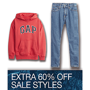 Gap: Extra 60% OFF Markdowns: Boys' Jeans $6.40 | Teen Girls' Oversized Denim Jacket $5.60  | Toddler Mickey Mouse Hi-Tops $9.20 + FS on $20+