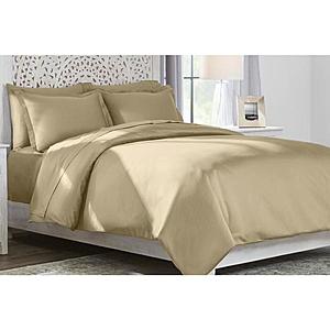 Home Decorators Collection 3-Pc Duvet Cover Set (300TC Cotton Sateen, Full/Queen) $23.25 + Free Store Pickup