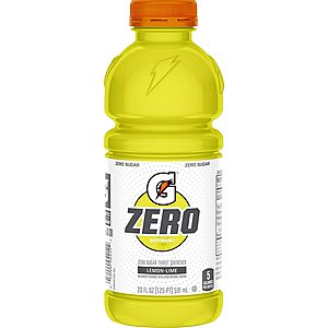 12-Pack 20-Oz Gatorade Zero Sugar Thirst Quencher (Lemon-Lime) $6.70