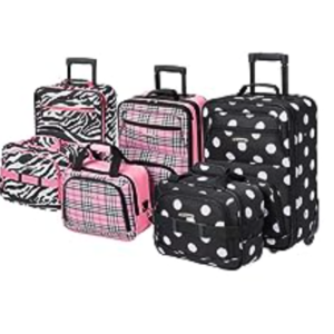 Rockland Luggage: 2-Piece Fashion Softside Upright Sets $26 & More + Free Shipping w/ Prime