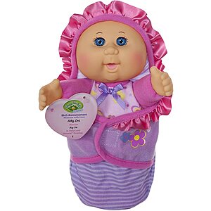 Prime Members: Cabbage Patch Kids Official, Newborn Baby Doll Girl $8.60