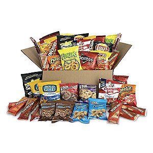 Ultimate Snack Care Package: 40-Ct Variety Assortment (Chips, Cookies & More) $13.99 5% or $11.99 15% AC w/s&s