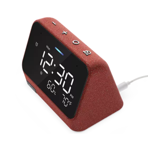 Lenovo Smart Clock Essential with Alexa (Clay Red) $20 + Free Shipping
