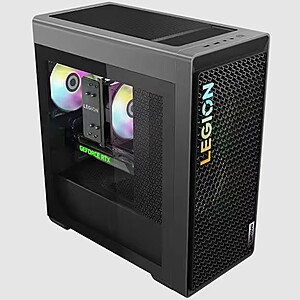 Legion T5 Gen 8 Desktop: Ryzen 7 7700, 16GB DDR5, 512GB SSD, RTX 4070 $1278 + Free Shipping