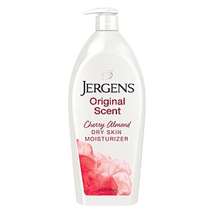 32-Oz Jergens Cherry Almond Essence Dry Skin Moisturizer 2 for $8.30 ($4.15 each) w/ S&S + Free Shipping w/ Prime or on $35+